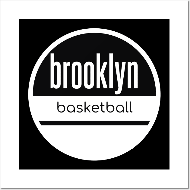 brooklyn nets basketball Wall Art by BVHstudio